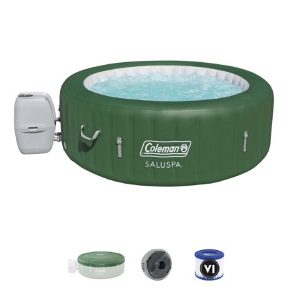 Coleman SaluSpa 4-6 Person Inflatable Portable Massage Hot Tub Spa