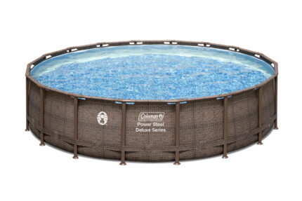 Coleman Power Steel 18 x 48 Round Above Ground Pool Set
